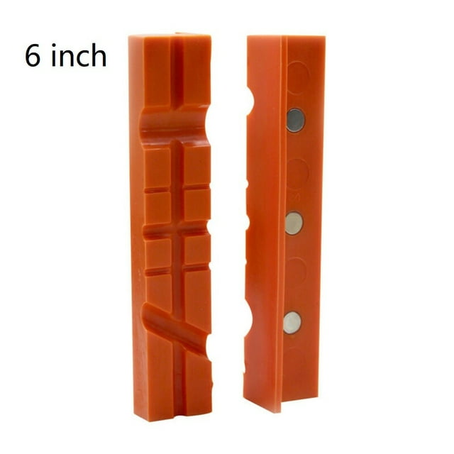 2pcs 4/5/6 Inch Soft Pad Jaw Rubber for Metal Vise Bench