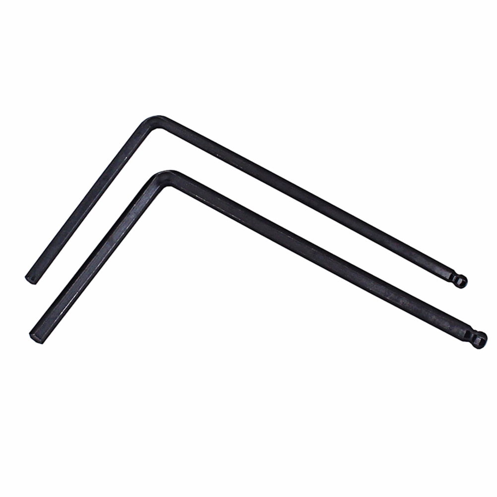 2pcs 4/5mm Size Ball End Guitar Truss Rod Wrench Adjustment Long Wrench Guitar Tool for Acoustic