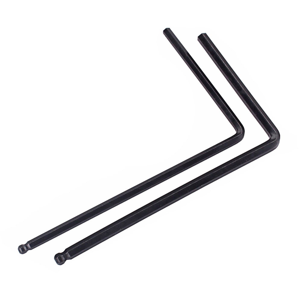 2pcs 4/5mm Size Ball End Guitar Truss Rod Wrench Adjustment Long Wrench Guitar Tool for Acoustic