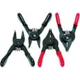 2pcs 4 PC ATURE SIZE INTERNAL AND EXTERNAL SNAP RING PLIER TOOL KIT SET