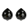 thumbnail image 1 of 2pcs 40mm Vintage Feng Shui Faceted Decorative Colorful Crystal Ball Prisms, 1 of 5