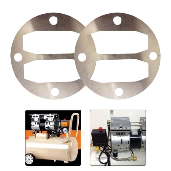 2pcs 42mm Aluminum Round Air compressor Cylinder head valve plate Gasket Washers