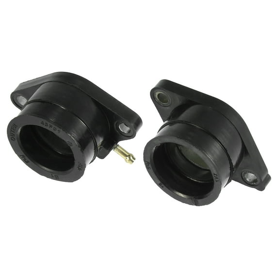 Unique Bargains 2pcs 43F-13596-01-00 Motorbike Carburetor Manifold Boots Adapter for Yamaha XT600 XT600Z TT600 1984-2003