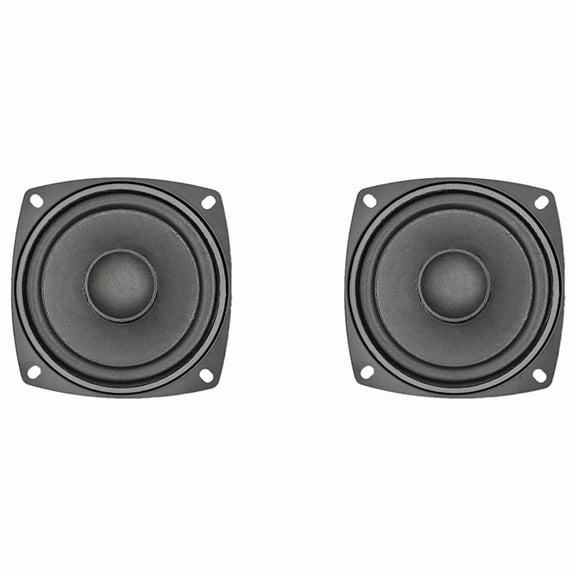 2pcs 4inch Speaker 30W 4 Midrange Audio Speaker Sound Speaker Unit HiFi Music Stereo Midrange Loudspeaker