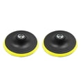 thumbnail image 1 of 2pcs 5 Inch Car Automotive M14x2.0 Pad Tool Backing Plate Hook Loop Polisher Buffing, 1 of 3