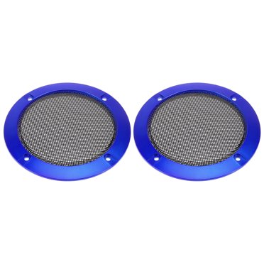 Car Audio Grills XunLiu 2-Pack 6.5-Inch Black Speaker Mesh Grills With Screws - Universal Car Audio Cover Protection Car Speakers