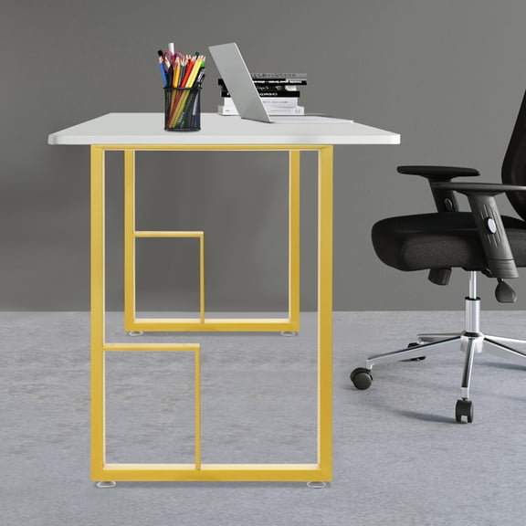 2pcs 50*5*70cm Modern Furniture Legs Golden Metal Dining Table Legs