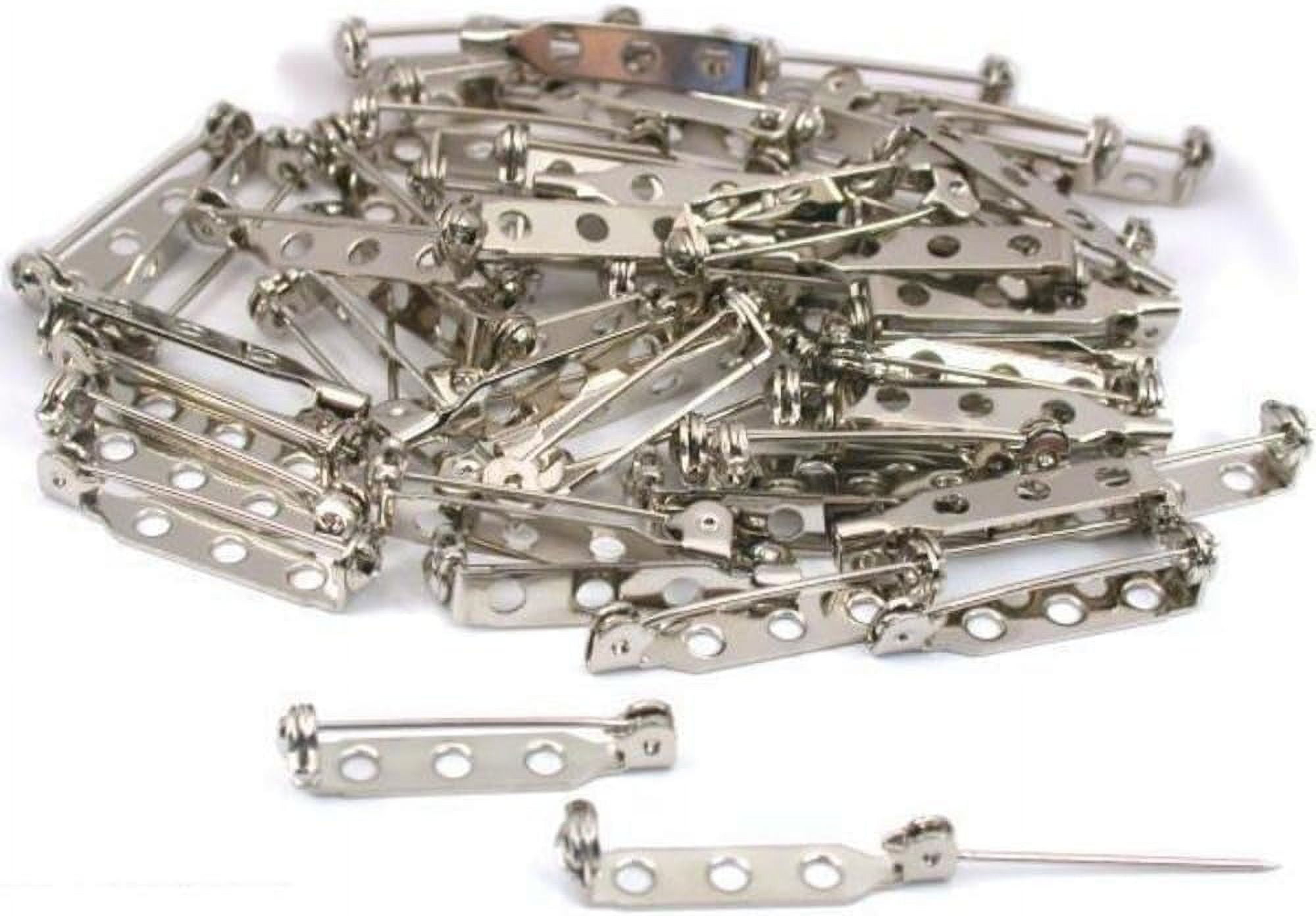2pcs 50 BAR Brooches Jewelry Crafts 1" Pin Backs