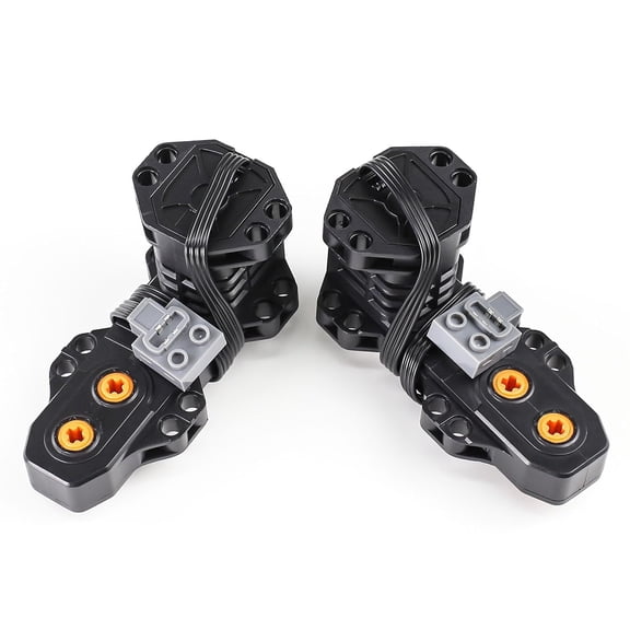 2pcs 5292 Buggy-Motor Technical Parts Compatible with Lego-Motor-Kit, Power Functions Assembled Building Block for Buggy Sports Car