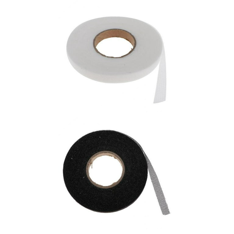 2pcs 54 Yards Hem Tape Ribbon Iron On Sewing Fusible Tape Clothing 10mm 