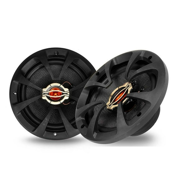 2pcs 6.5 Inch 12V 150W Car Coaxial Speaker Vehicle Auto Music Stereo Full Range Frequency Speakers Non-destructive ,Wide Application