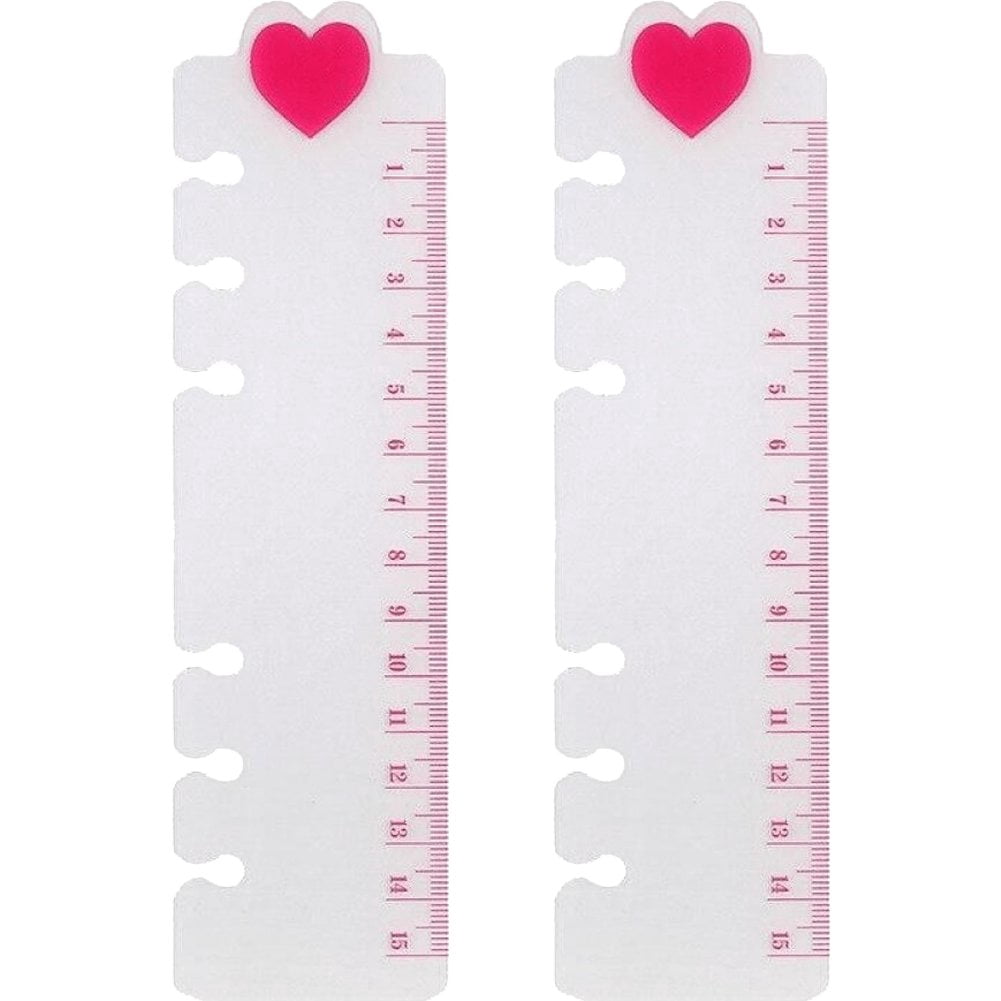 Par Index Ruler 2pcs 6 Holes Index Pages Binder Index Divider For Loose-leaf Notebook ...