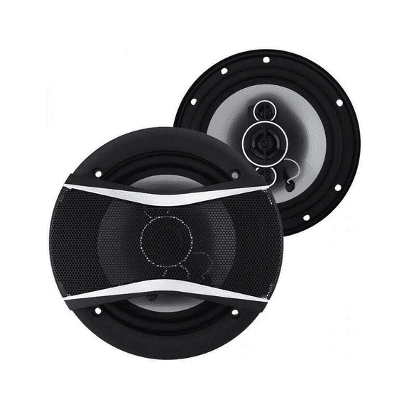 2pcs 6 Inch 3 Way Car Audio Component Speaker System 400W Coaxial Car Speakers Pair