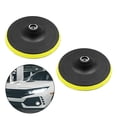 thumbnail image 1 of 2pcs 6 Inch Car Automotive M16 Pad Backing Plate Hook Loop Polisher Buffing, 1 of 10
