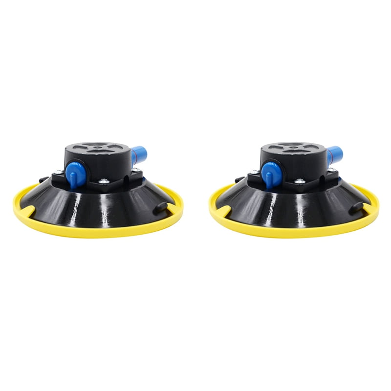 Vacuüm zuignap met M8 draad, vacuüm zuignappen, mount base handpomp glazen zuignap auto reparatie gereedschap (6 inch