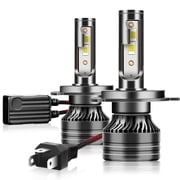 2pcs 6000K 55000LM LED Car Headlights, CSP Bright Chip, Plug & Play with External Drive, Canbus Connectivity - Perfect for H4, H7, H11, H1, 9005, HB3, 9006, HB4 Low & High Beam Bulbs, Car Lighting