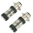 thumbnail image 1 of 2pcs 6000K White H6M LED Headlight For YFZ450R Rhino 700 YFM660, 1 of 6