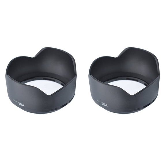 2pcs 62Mm Lens Hood for Nikkor Z DX 50-250mm F/4.5-6.3 VR Lens Replace HB-90A Camera Reversible Lens Hood