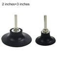 thumbnail image 1 of 2pcs 6mm Shank 2 and 3 inch Rotary Sanding Disc Pad Holder Black Disc Pad Holder, 1 of 12