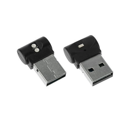 2pcs 7 Color Gradual Change Mini USB LED Light for Car Interior Atmosphere Ambient Lamp Touch Control DC5V