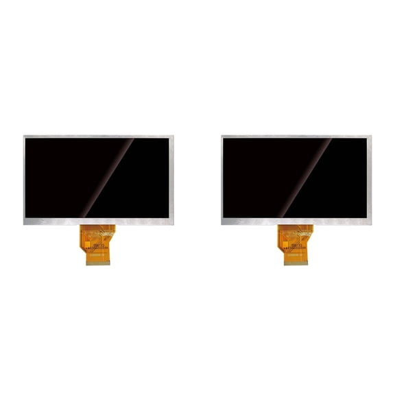 2pcs 7-Inch TTL 50Pin 7DD1+1 20000938-30 for AT070TN90 AT070TN92 V.X LCD Screen Display Screen(Thickness 5.5mm LCD)