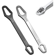 2 Pcs 8-22mm Universal Torx Wrench Set, Double-Ended Self-Tightening Adjustable Wrench Tools