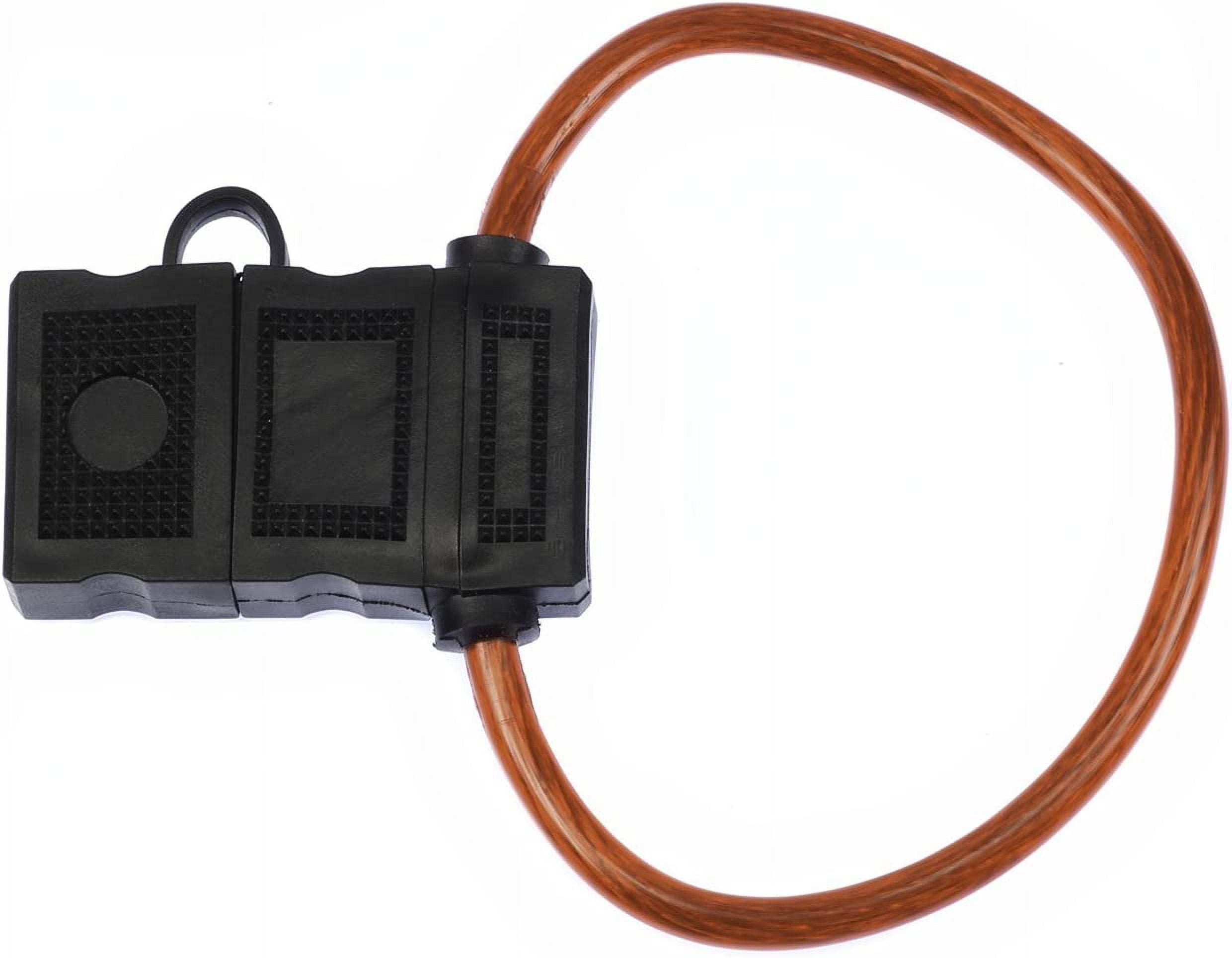 2pcs 8 Gauge Inline Fuse Holder Fuseholder with cover and (2ea 40 Amp