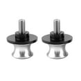 2pcs 8mm Motorcycle CNC Rear Stand Swing Arm Spool Sliders Stand