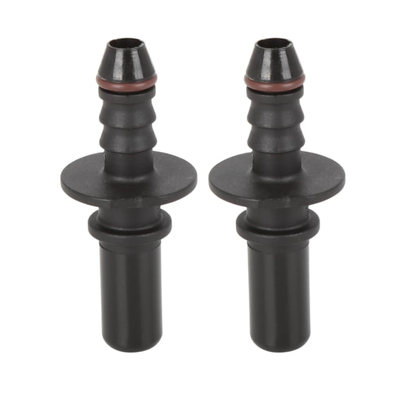 2pcs 9.49mm ID6 Vehicle Fuel Line Hose Pipe Quick Release Male Connect Connector