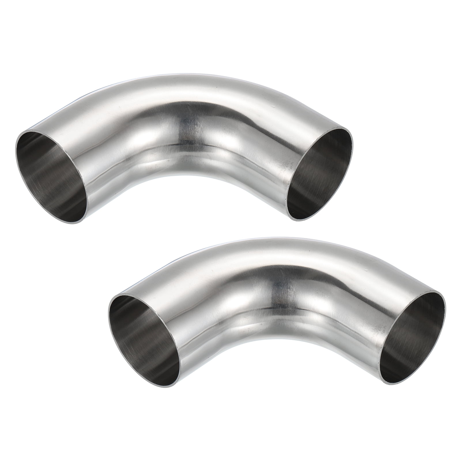 Ace Race Parts 11021 2.000 OD 16ga 90 Degree Mandrel Bend - Polished OD - 6061 Aluminum - (3.000 CLR / 6.000 Legs) main image 1