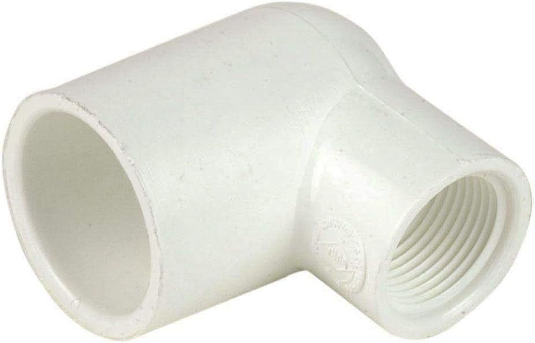 2pcs 90 Degree Schedule 40 PVC Reducing Slip x FIPT Elbow Fitting (2" x