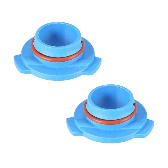 2pcs 9005 HB3 LED Headlight Adapter Base Bulb Sockets Retainer Holder Universal for Car Auto Blue