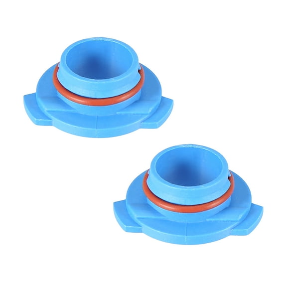 2pcs 9005 HB3 LED Headlight Adapter Base Bulb Sockets Retainer Holder Universal for Car Auto Blue