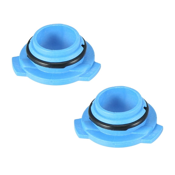 2pcs 9006 HB4 LED Headlight Adapter Base Bulb Sockets Retainer Holder Universal for Car Auto Blue