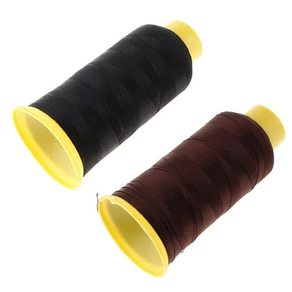 2pcs 900m 210D Bonded Nylon Sewing Thread for Sewing Leathercraft DIY