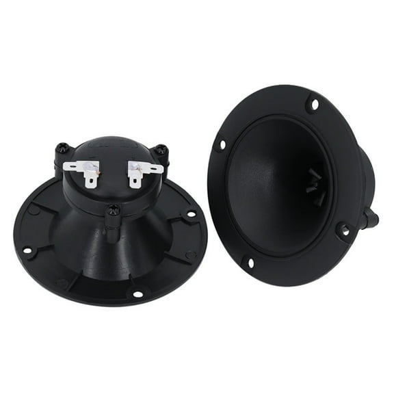 2pcs 98MM Tweeters Loudspeaker Ceramic Piezo Loudspeakers for Enhances Sound Projection