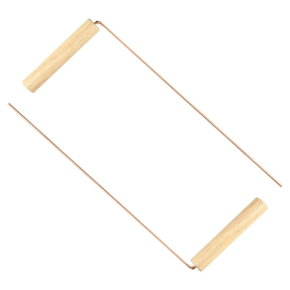 2pcs 99.9% Pure Copper Dowsing Sticks- Metal Detector Rod Copper Probe For Water Gold Finding Treasure Hunting Divination Tools