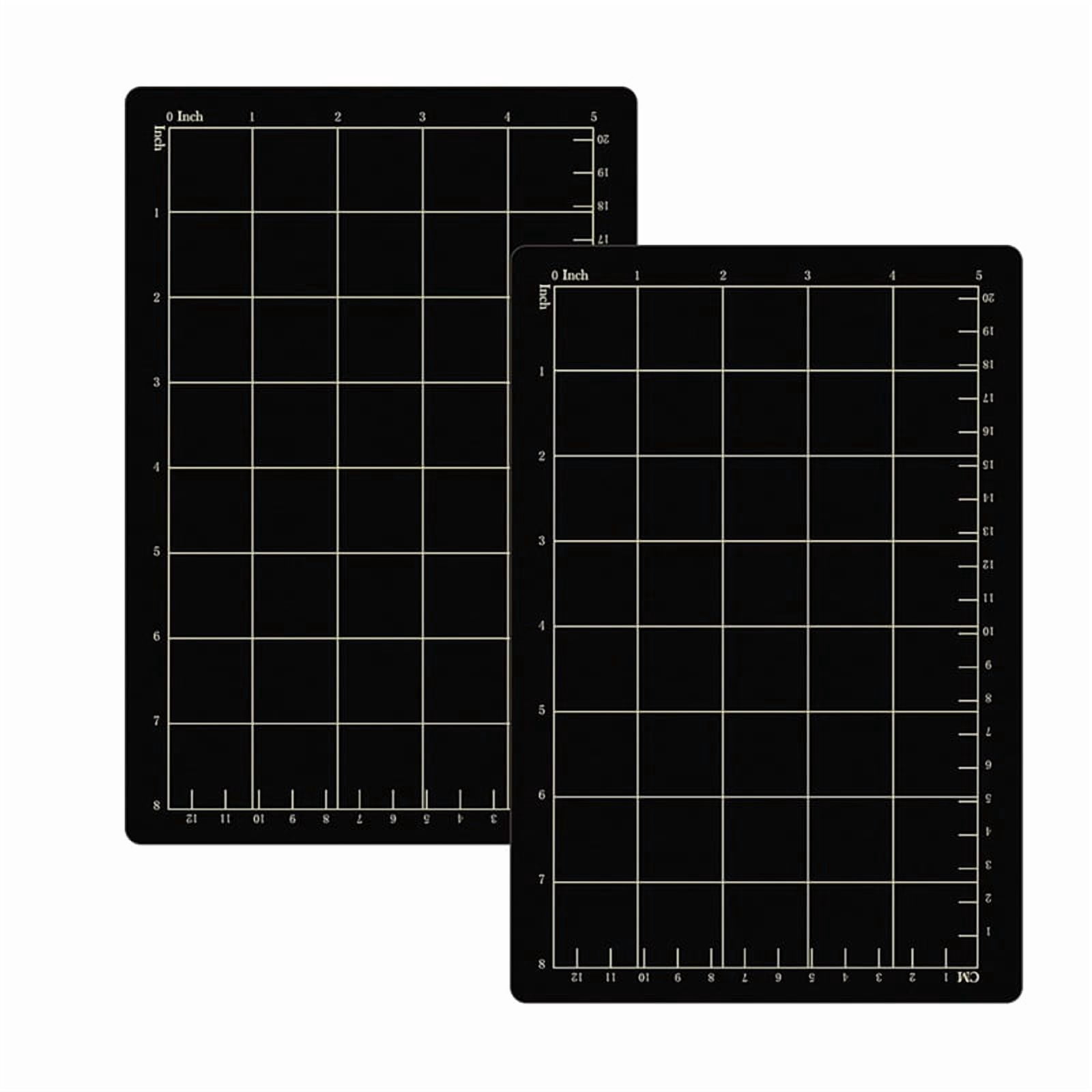 2pcs 9x6 Inch Magnetic Cutting Mat Grid Magnetic Spacers Embossing ...