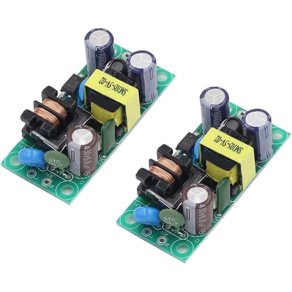 2pcs AC-DC 220V to 5V Isolated Switching Power Supply Power Supply Module Board