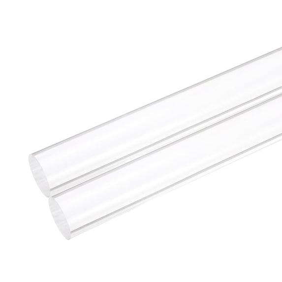 2pcs Acrylic Round Rods 1 3/16