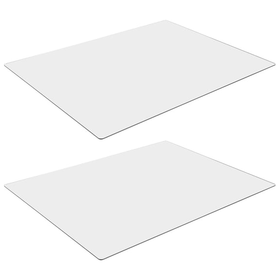 2pcs Adhesive Acrylic Mirror Vanity Makeup Mirror Acrylic Mirror Household Makeup Mirror