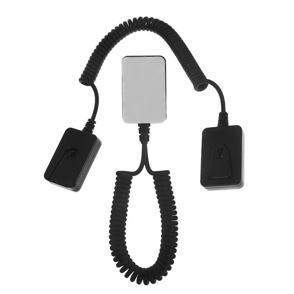 2pcs Adhesive Remote Retractable Leash Phone Tablet Tether Phone Model Anti-lost Leash Remote Control Tether Tablet Retractable Cable