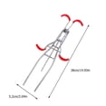 thumbnail image 1 of 2pcs Adjustable Fishing Rod Holder, 1 of 2