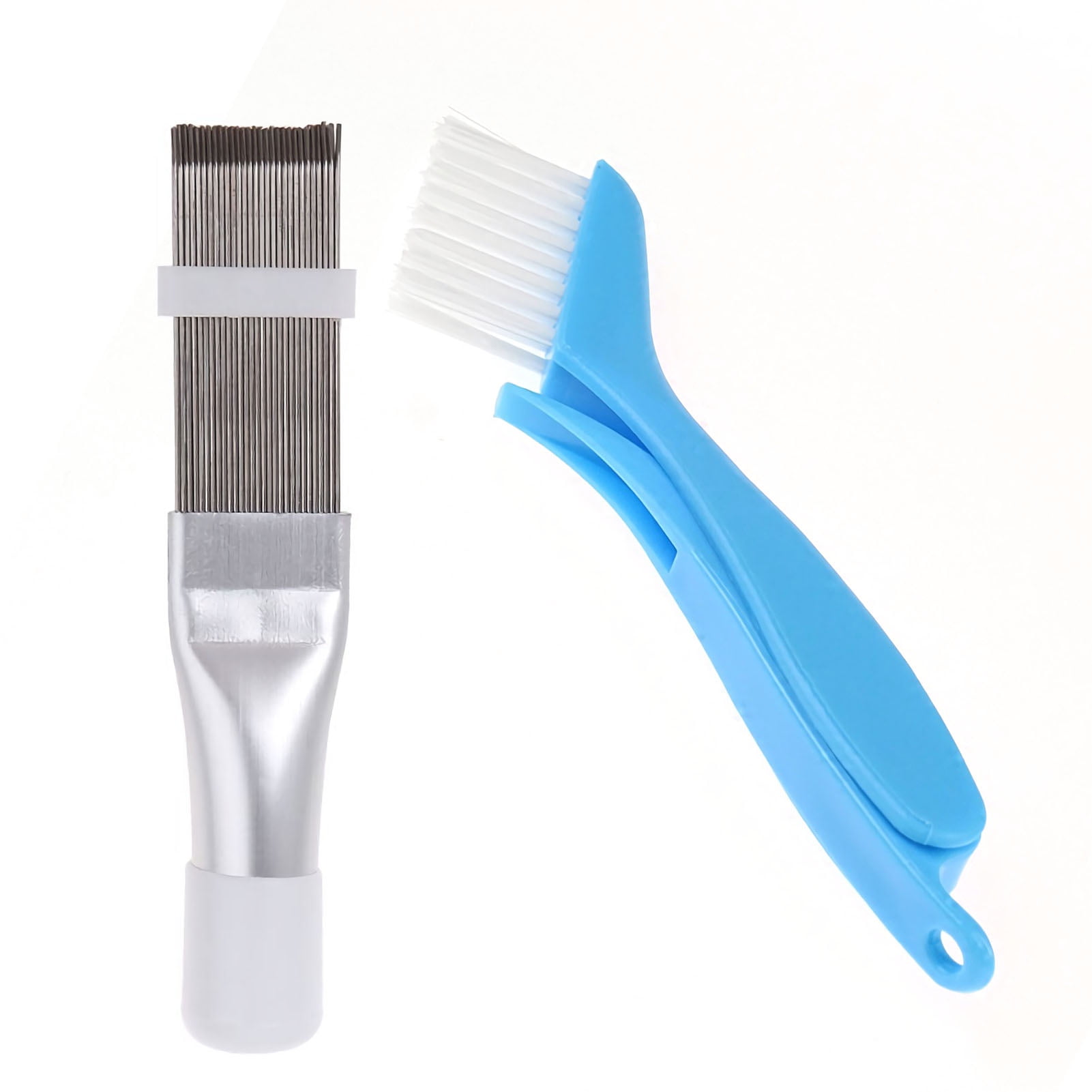 2pcs Air Conditioner Condenser Fin Cleaning Brush and Comb Set Fin