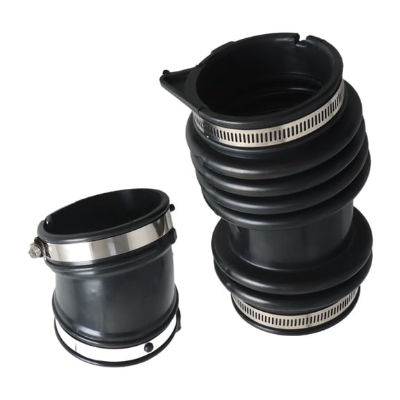 2pcs Air Intake Hose Tube Duct Boot + Clamps for Infiniti 03-08 FX35 16576-CG00A