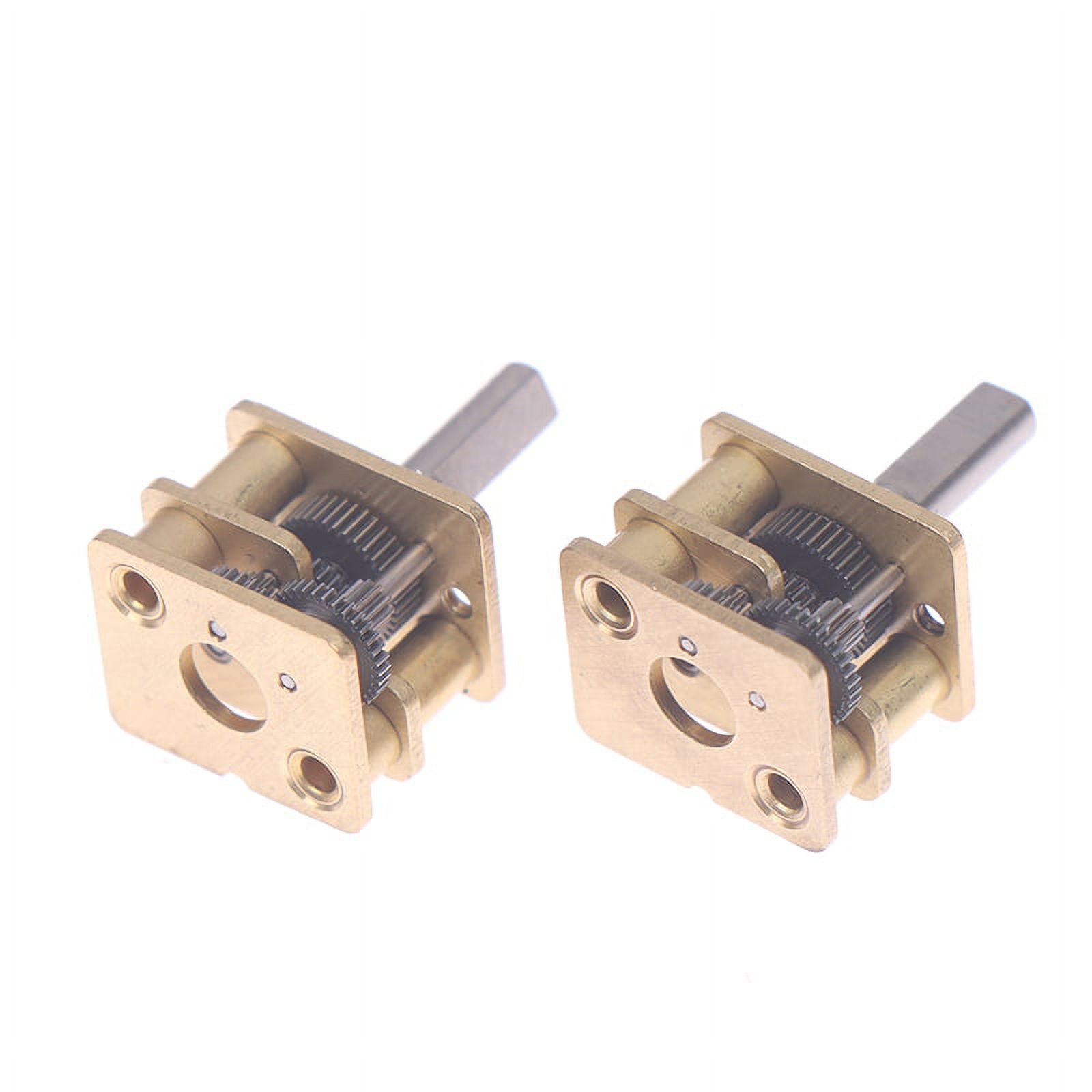 5-Pack N20 Reduction Gearbox - 210:1 Ratio Metal Gear Motor Speed Reducers