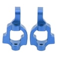 thumbnail image 1 of 2pcs Aluminium Alloy RC Car Caster Block C Hub Carrier RC Car Replacement Parts for 1/10 22S 2WD Blue, 1 of 8