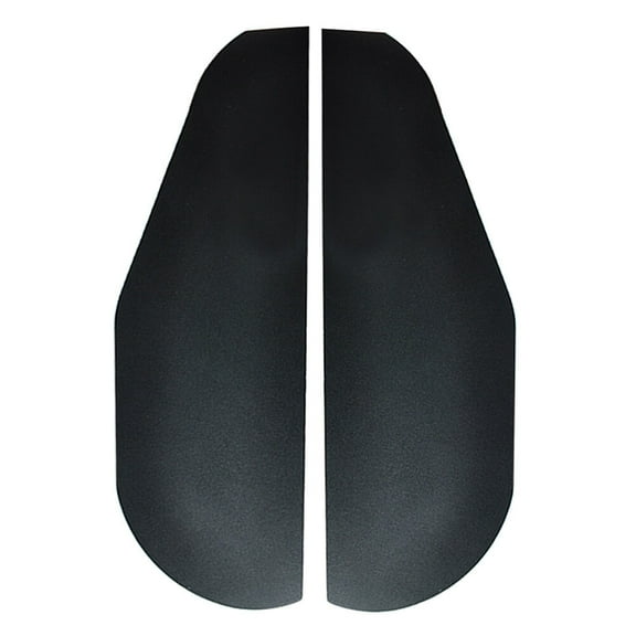 2pcs Aluminium Alloy Rearview Mirror Visor Side Mirror Rain Eyebrow Rear View Mirror Guard for Car (Black)