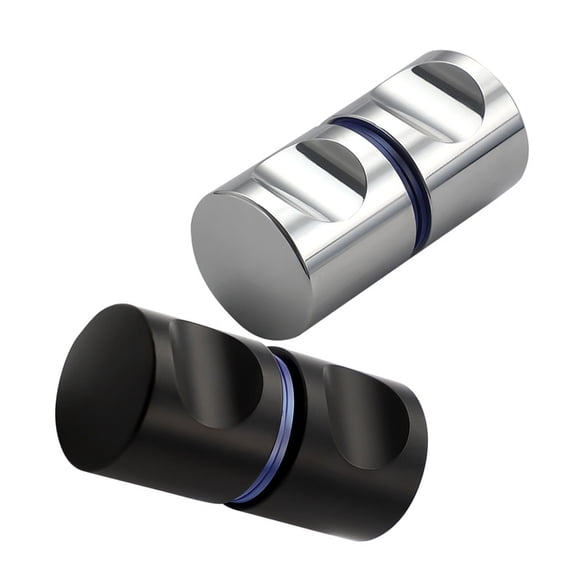 2pcs Aluminum Alloy Glass Door Handles Convenient for Modern Interior Space