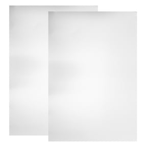2pcs Aluminum Sheet Metal Aluminum Plates Rectangle Aluminum Sheet Materials for Crafting(A4)